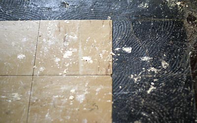 Removing Vinyl Tiles The Shoestring Files